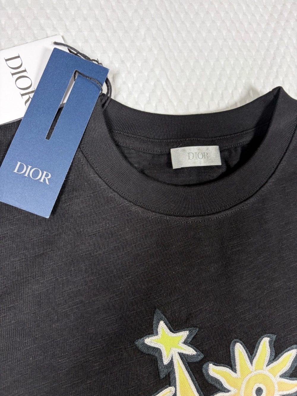 DIOR MEN'S 47 BLACK LEWIS HAMILTON EDITION T-SHIRT SIZE SMALL REGULAR EXCELLENT - Picture 5 of 8